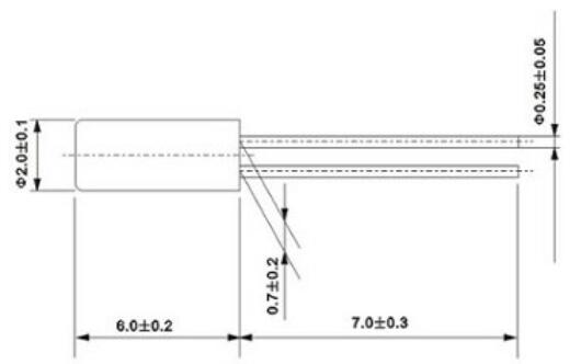  插件晶振圓柱2*6,6.5MHz-32MHZ規(guī)格